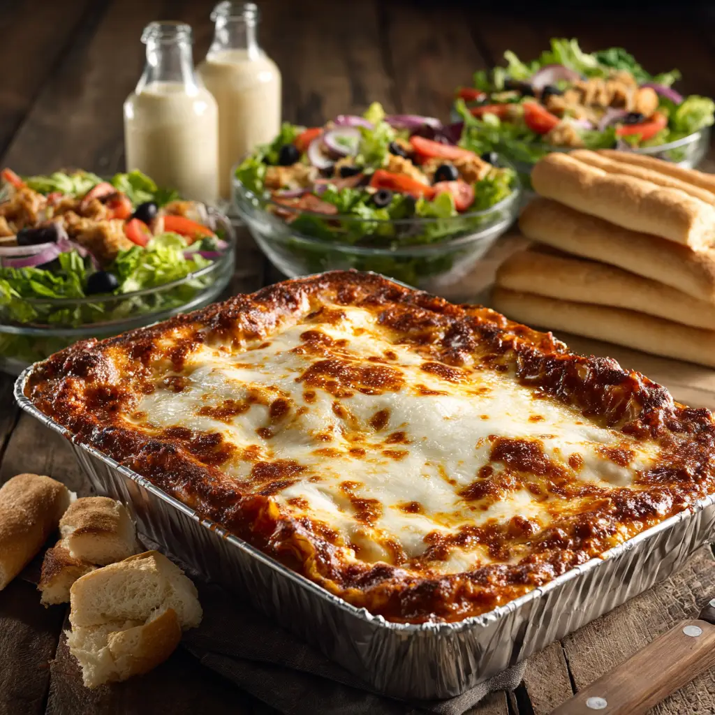 Olive Garden Large Family Style Lasagna Bundle Serves up to 12