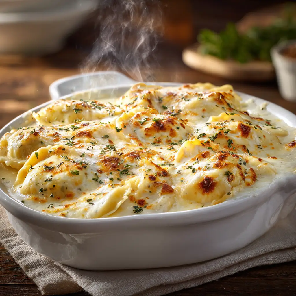 Olive Garden Ravioli Carbonara