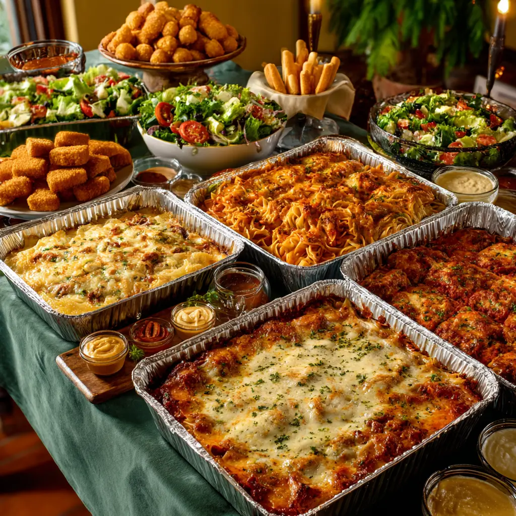 Olive Garden Create Your Own Pasta Station