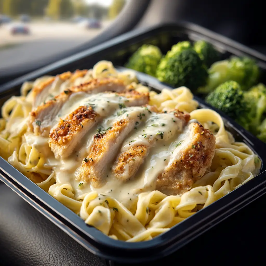 Olive Garden Grilled Chicken with Rotini Pasta Marinara kids