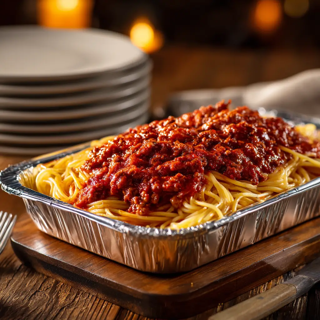 Olive Garden Spaghetti with Meat Sauce Serves 4 6