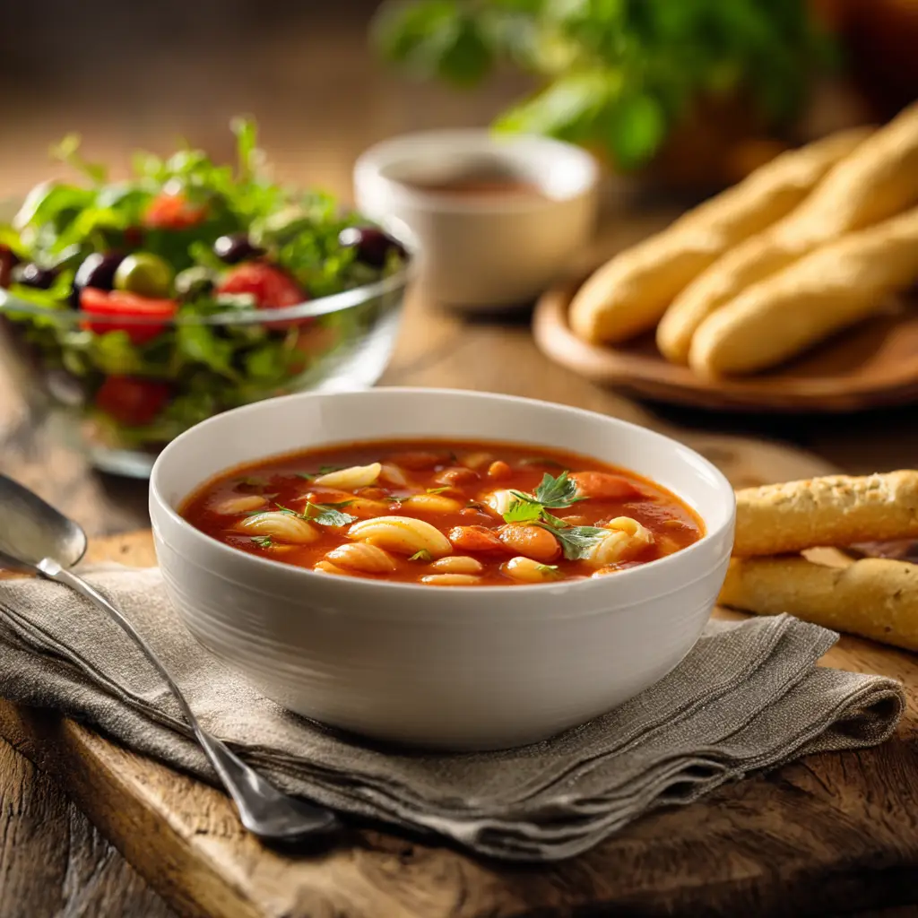 Olive Garden Weekday Lunch Special Soup Salad And Breadsticks